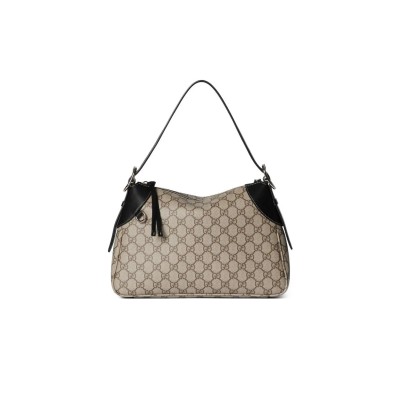 GUCCI GG EMBLEM MEDIUM SHOULDER BAG 815216 (31.5*21*8cm)